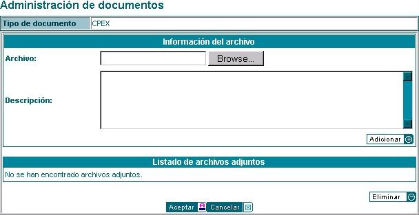 adjuntar archivos Documentos
